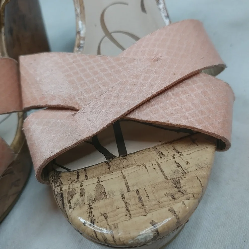 Sam & Libby Wedge Platform Summer Strappy Sandals